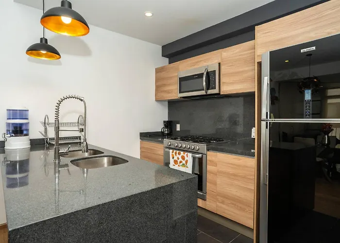 Apartamento Modern 2 Bedroom With Gym & Pool In Roma Norte