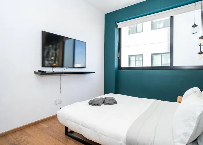 Apartamento Modern 2 Bedroom With Gym & Pool In Roma Norte