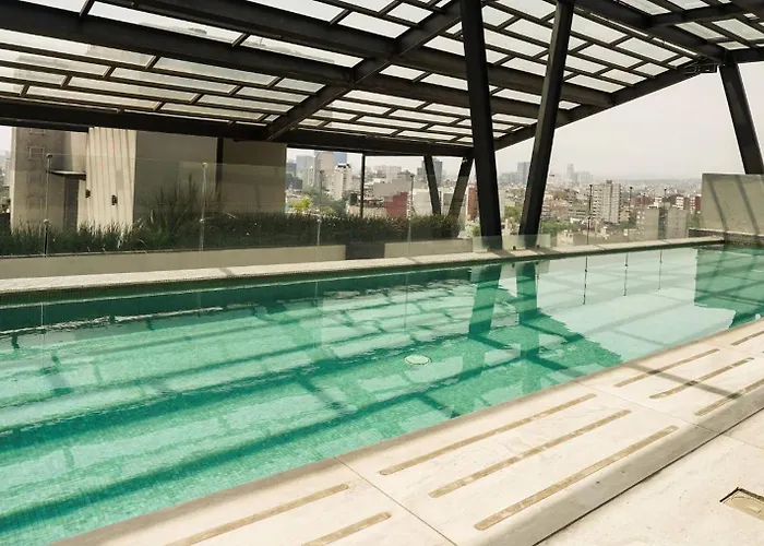 Modern 2 Bedroom With Gym & Pool In Roma Norte Apartamento
